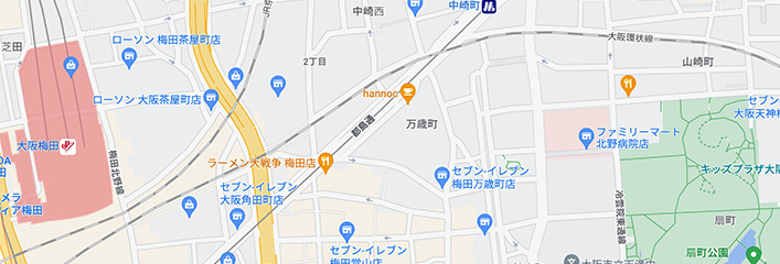 エデンの店舗マップ